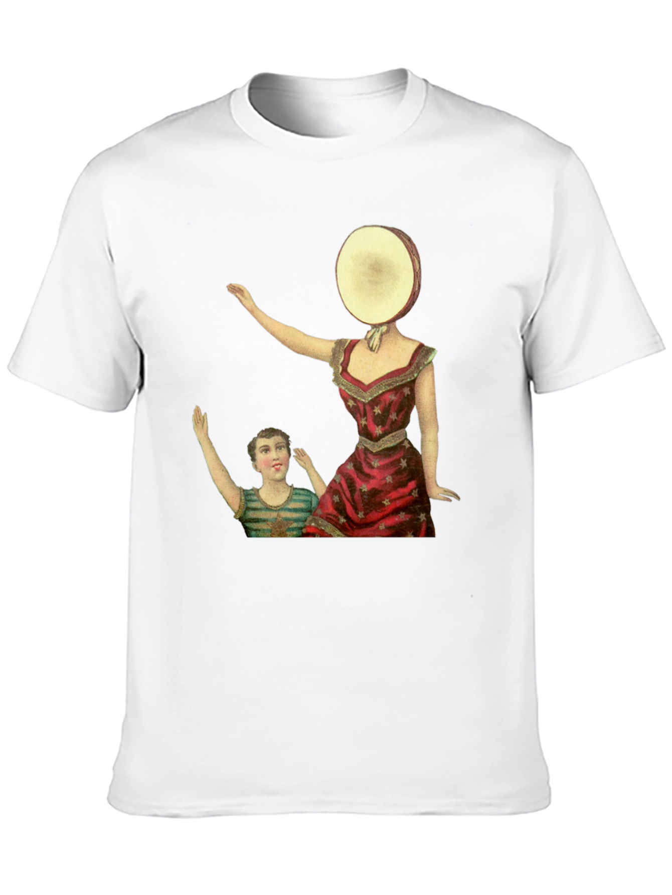 Surreal Art Graphic Tee - Retro Style