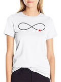 Infinity Star Graphic Tee - Classic Black Cotton T-Shirt