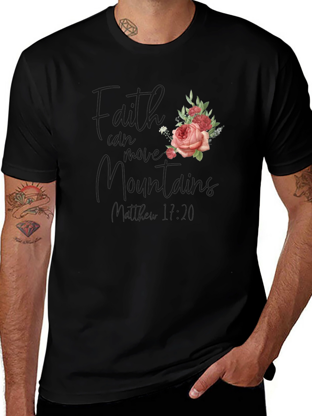 Faith Moves Mountains Tee