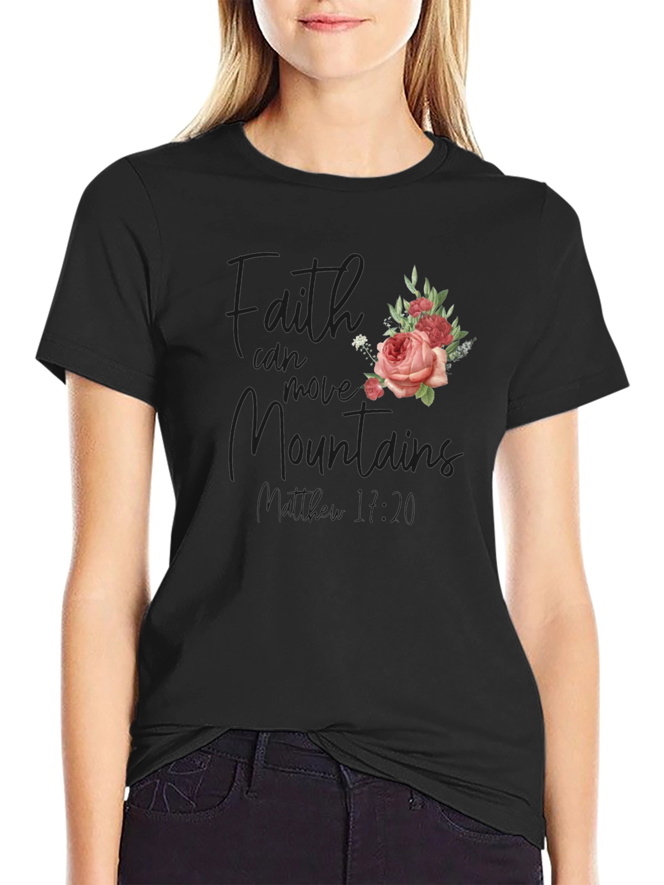 Faith Moves Mountains Tee