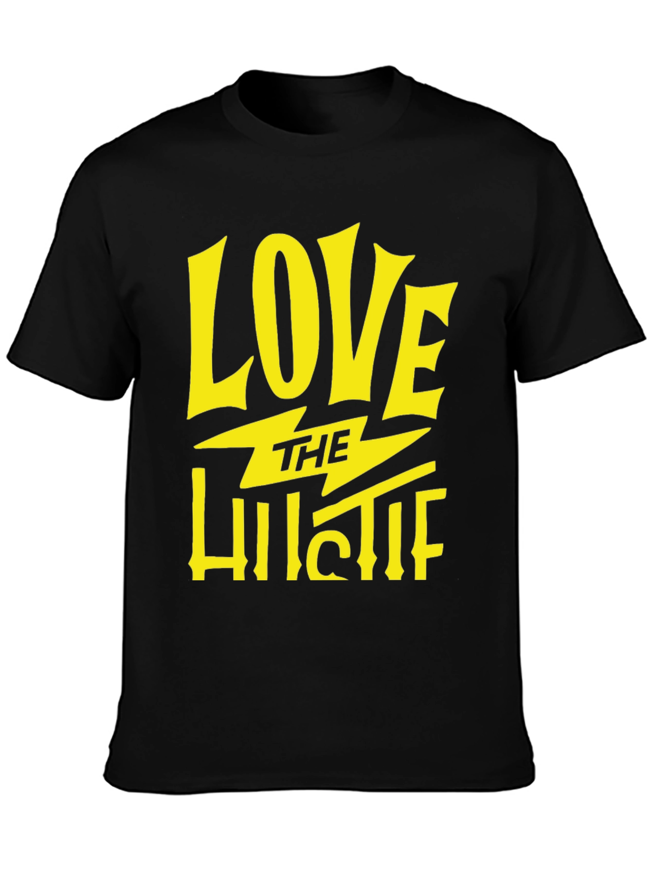 Love The Hitta T-Shirt - Black