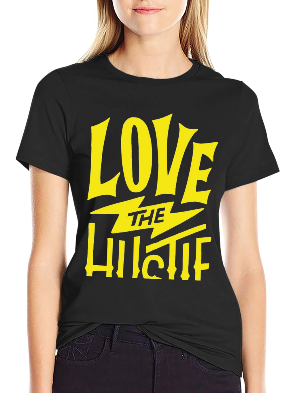 Love The Hitta T-Shirt - Black
