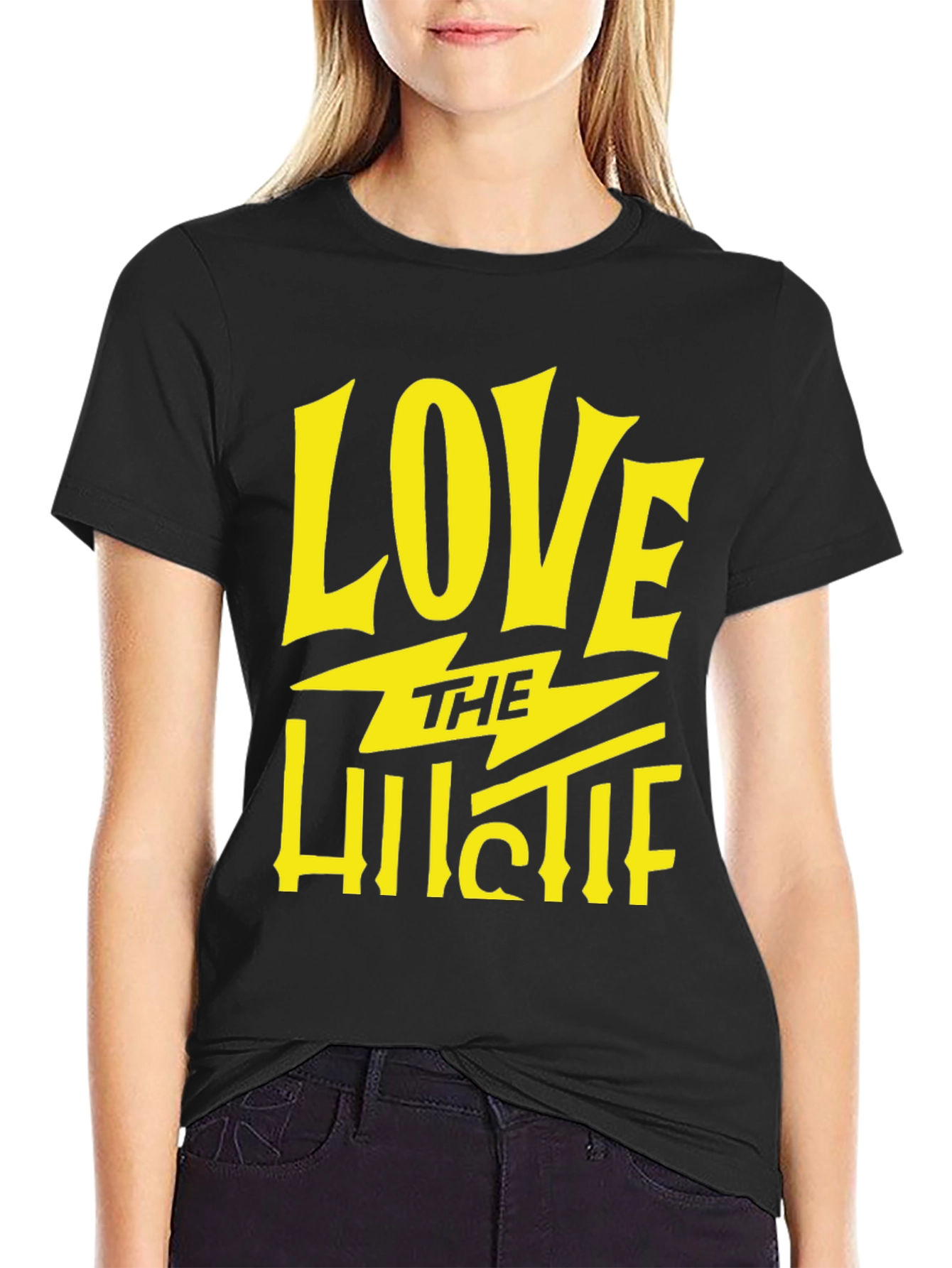 Love The Hitta T-Shirt - Black
