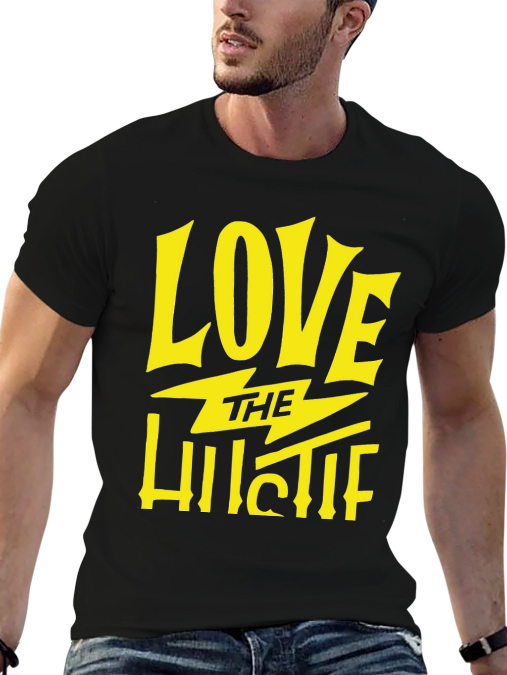 Love The Hitta T-Shirt - Black