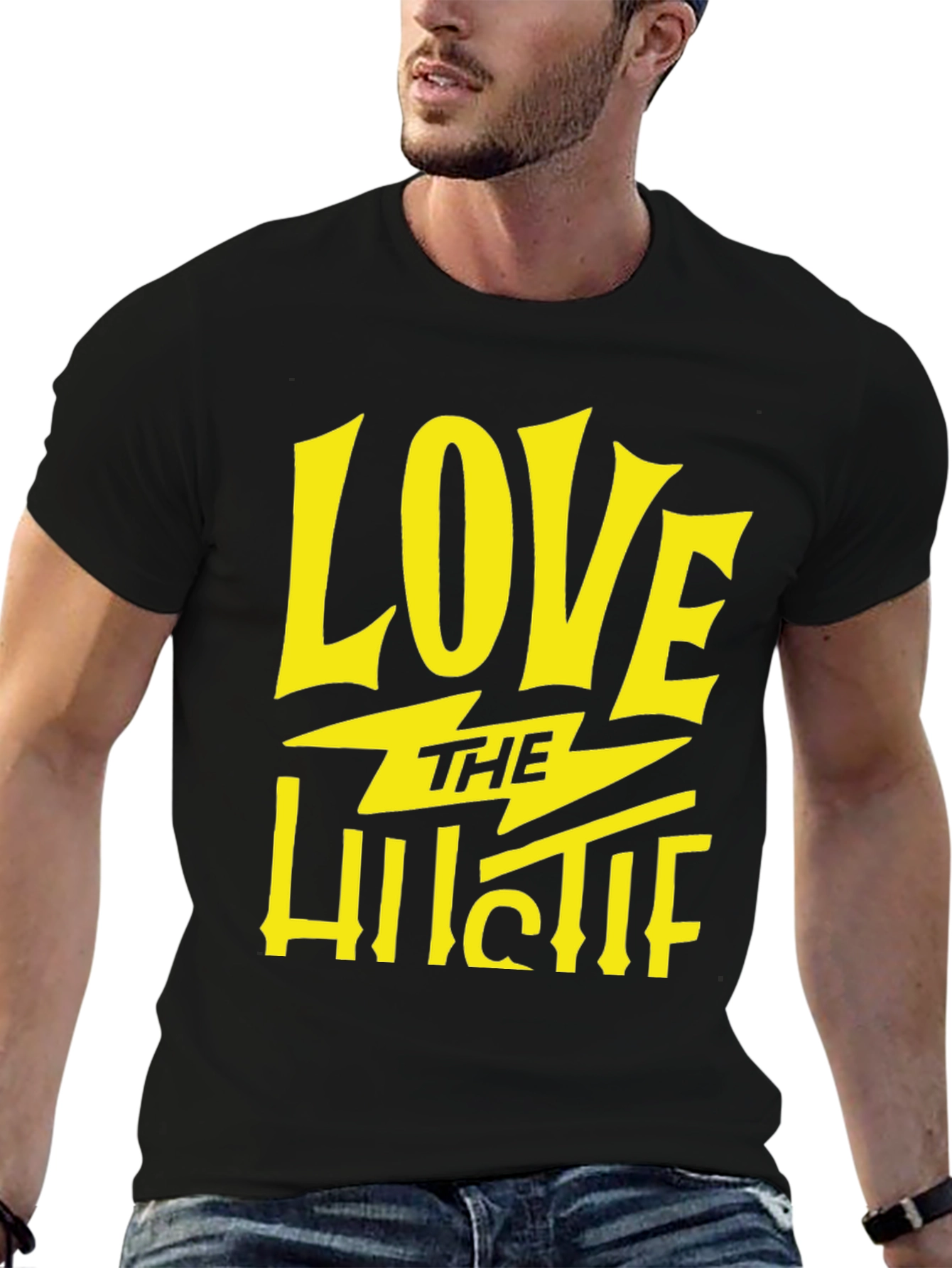 Love The Hitta T-Shirt - Black