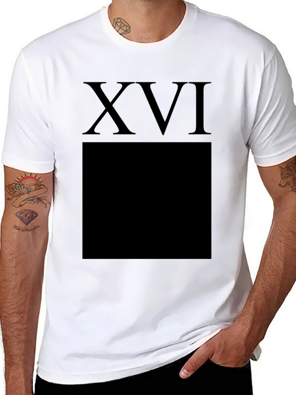 XVI Graphic Tee - Black