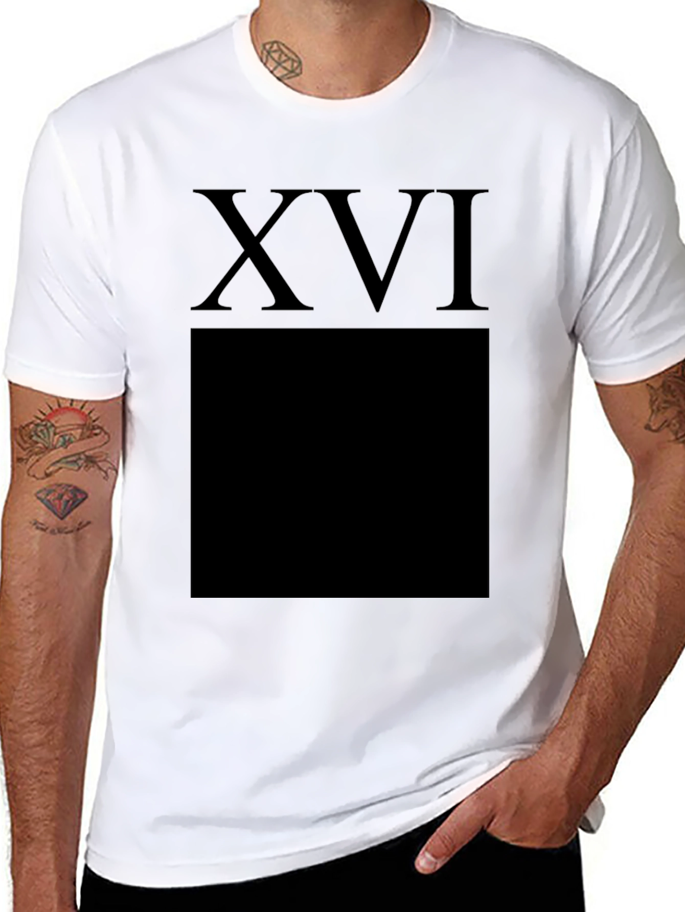 XVI Graphic Tee - Black
