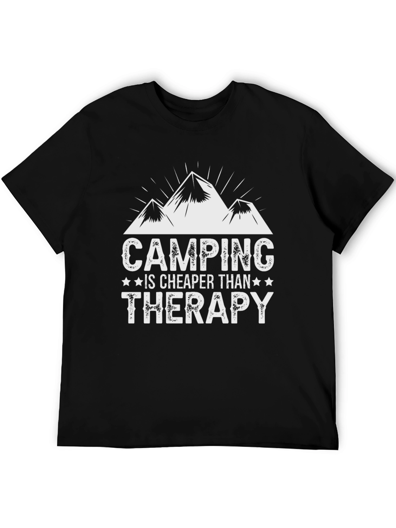 Camping is Cheaper Than Therapy T-Shirt