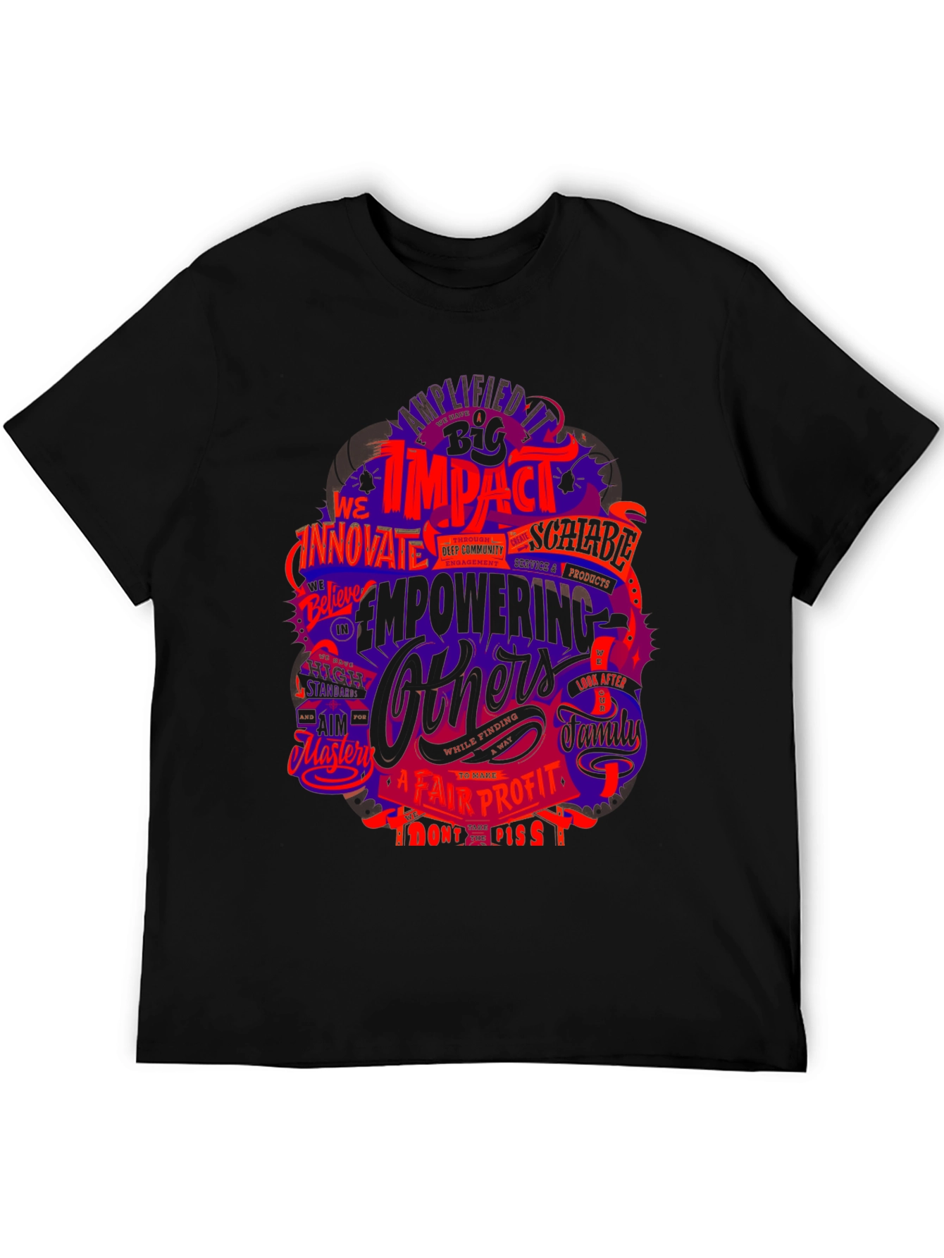 Impactful Graphic T-Shirt - Empowering Others