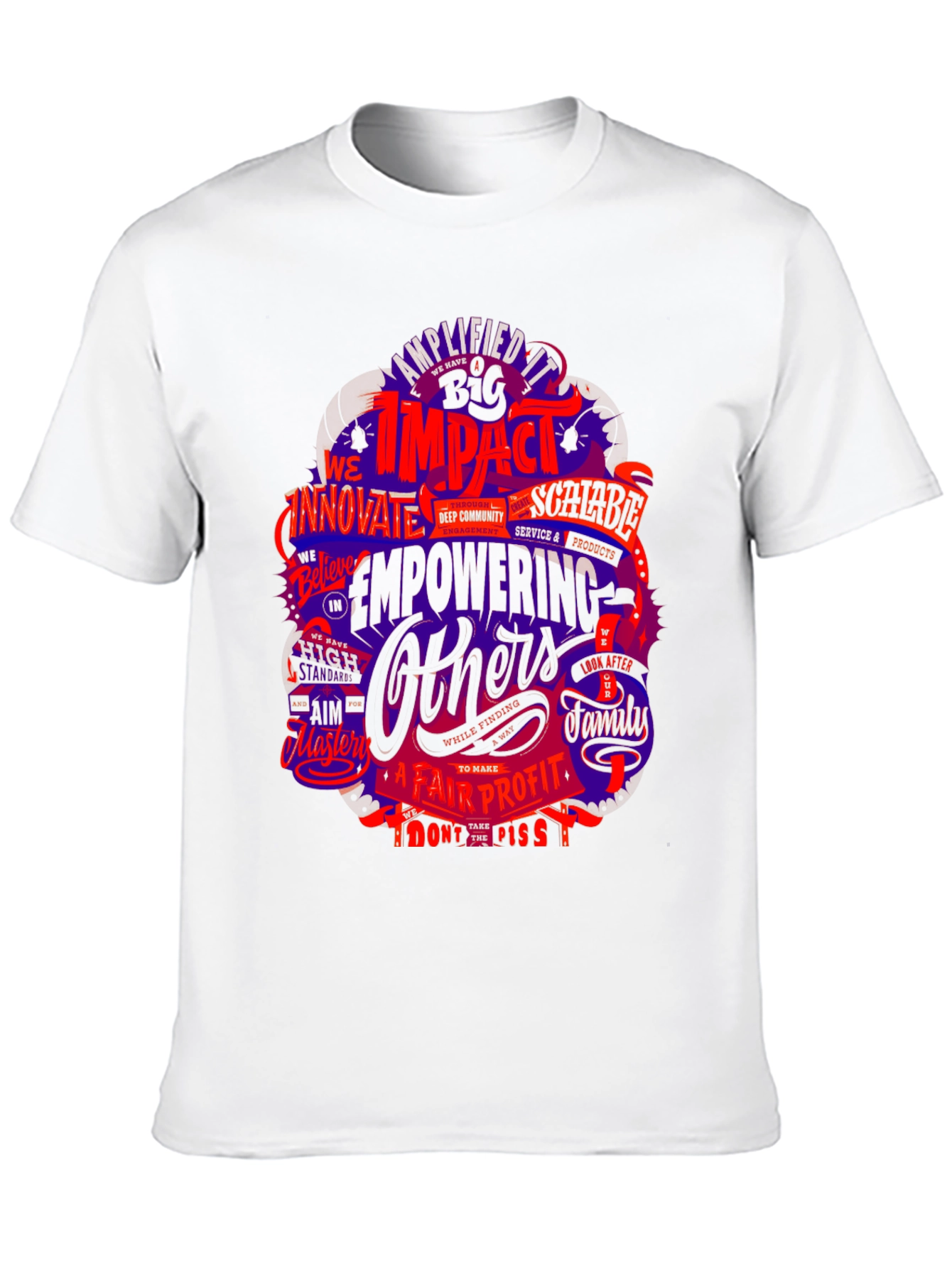 Impactful Graphic T-Shirt - Empowering Others