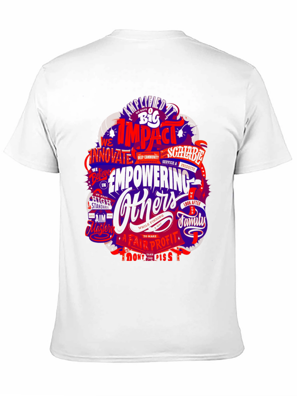 Impactful Graphic T-Shirt - Empowering Others