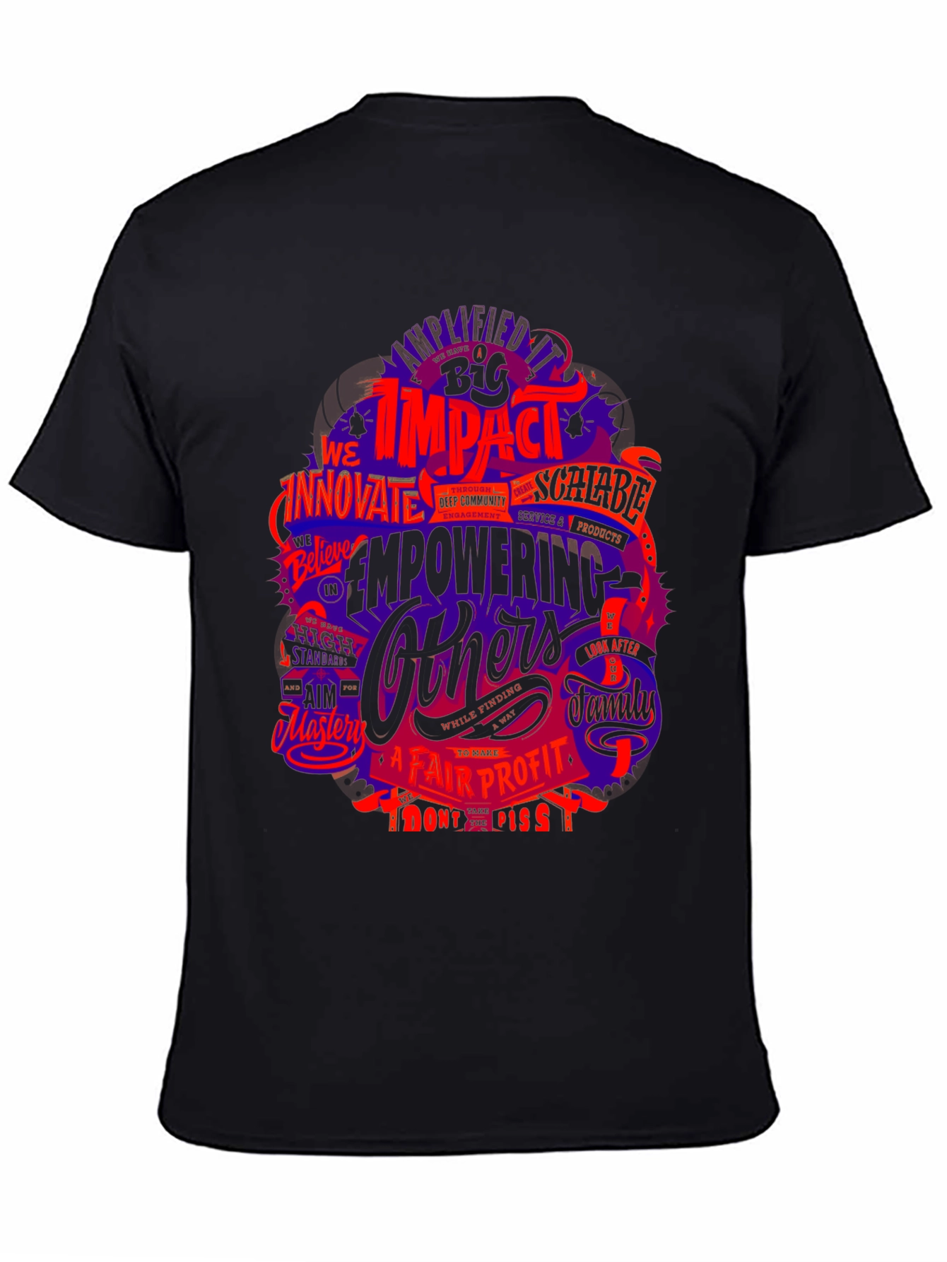 Impactful Graphic T-Shirt - Empowering Others