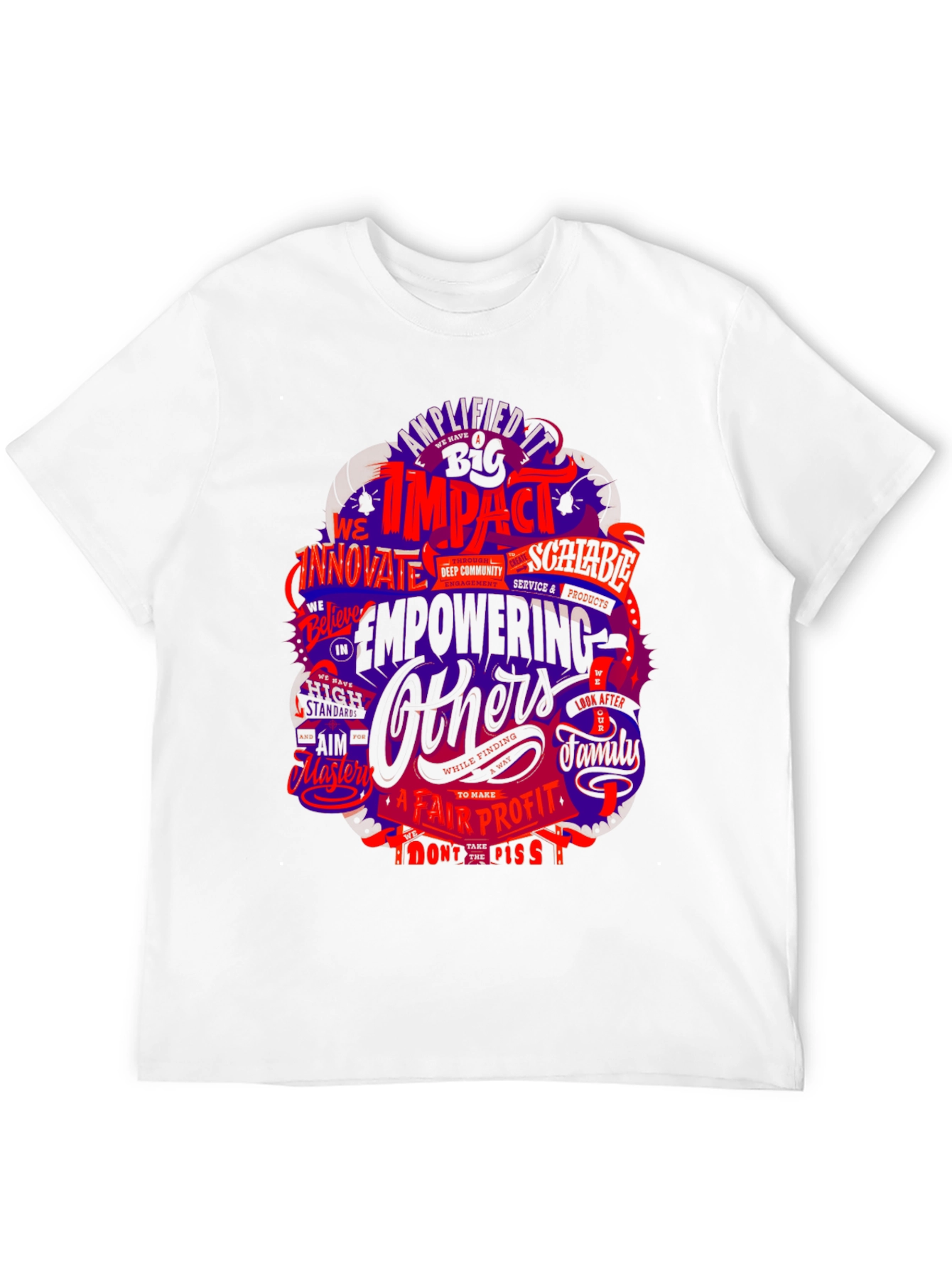 Impactful Graphic T-Shirt - Empowering Others