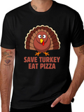 Save Turkey Eat Pizza T-Shirt