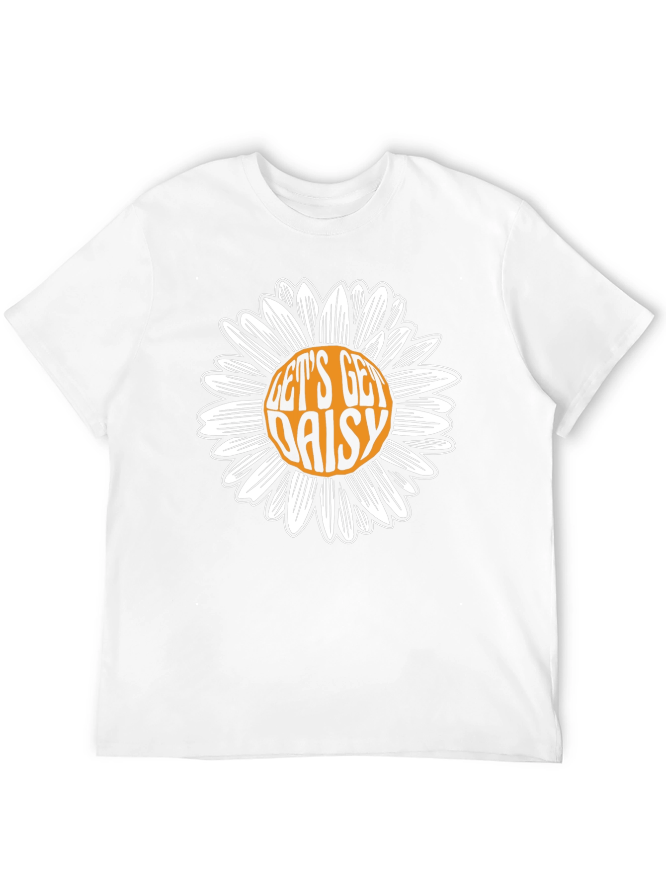 Lets Get Daisy Black T-Shirt