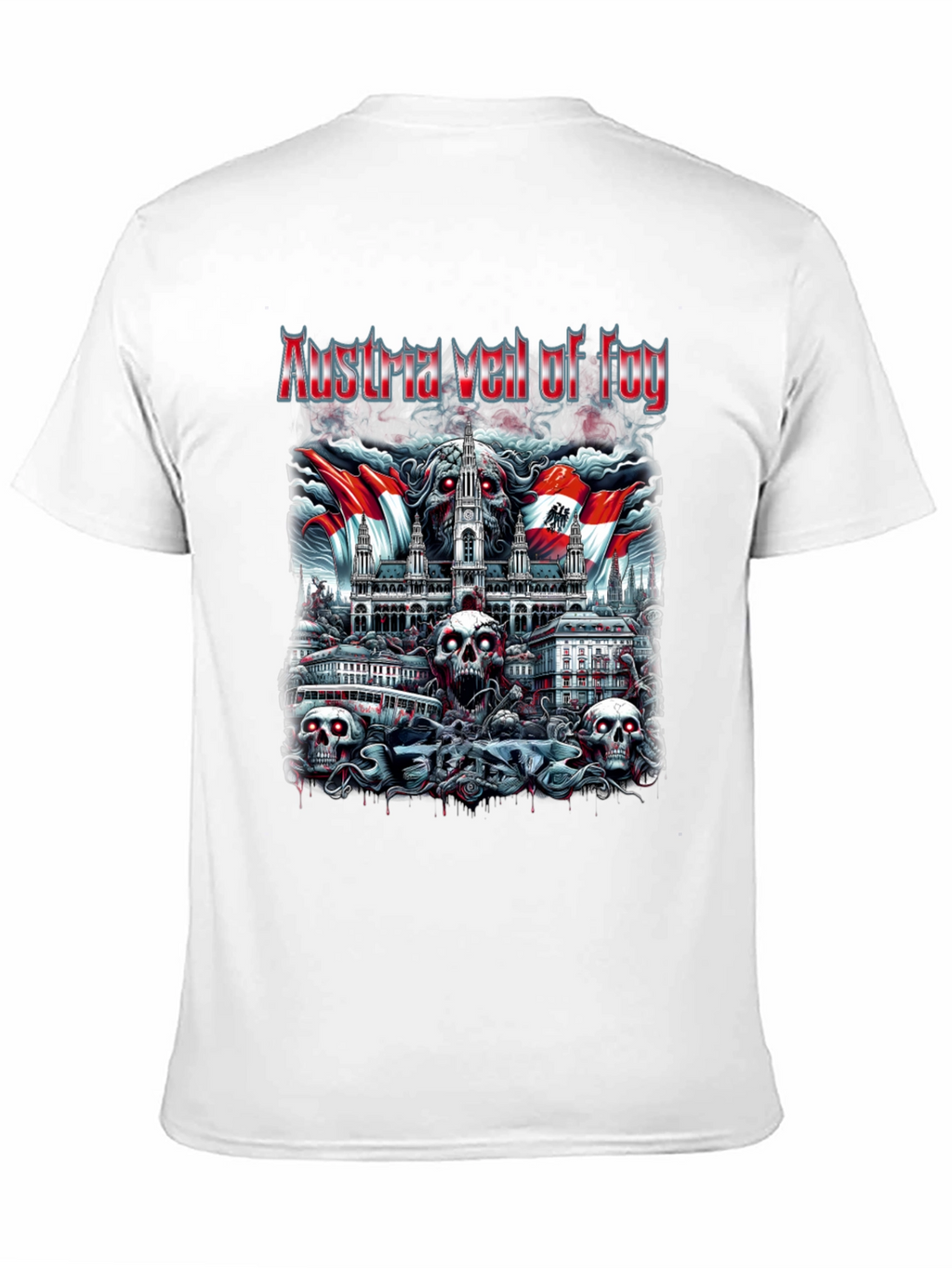 Austria Veil of Fog Graphic T-Shirt