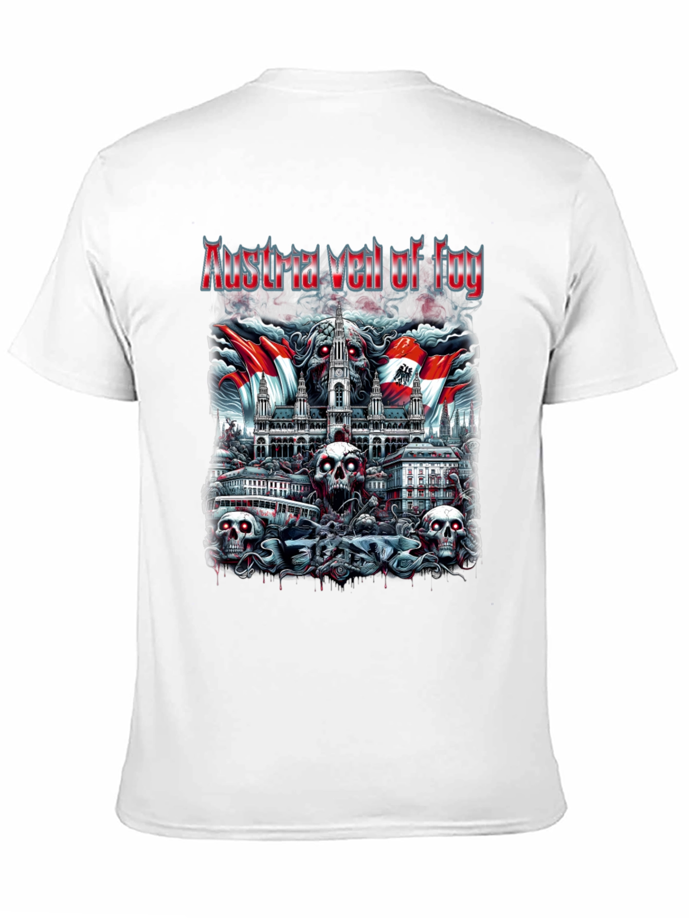 Austria Veil of Fog Graphic T-Shirt