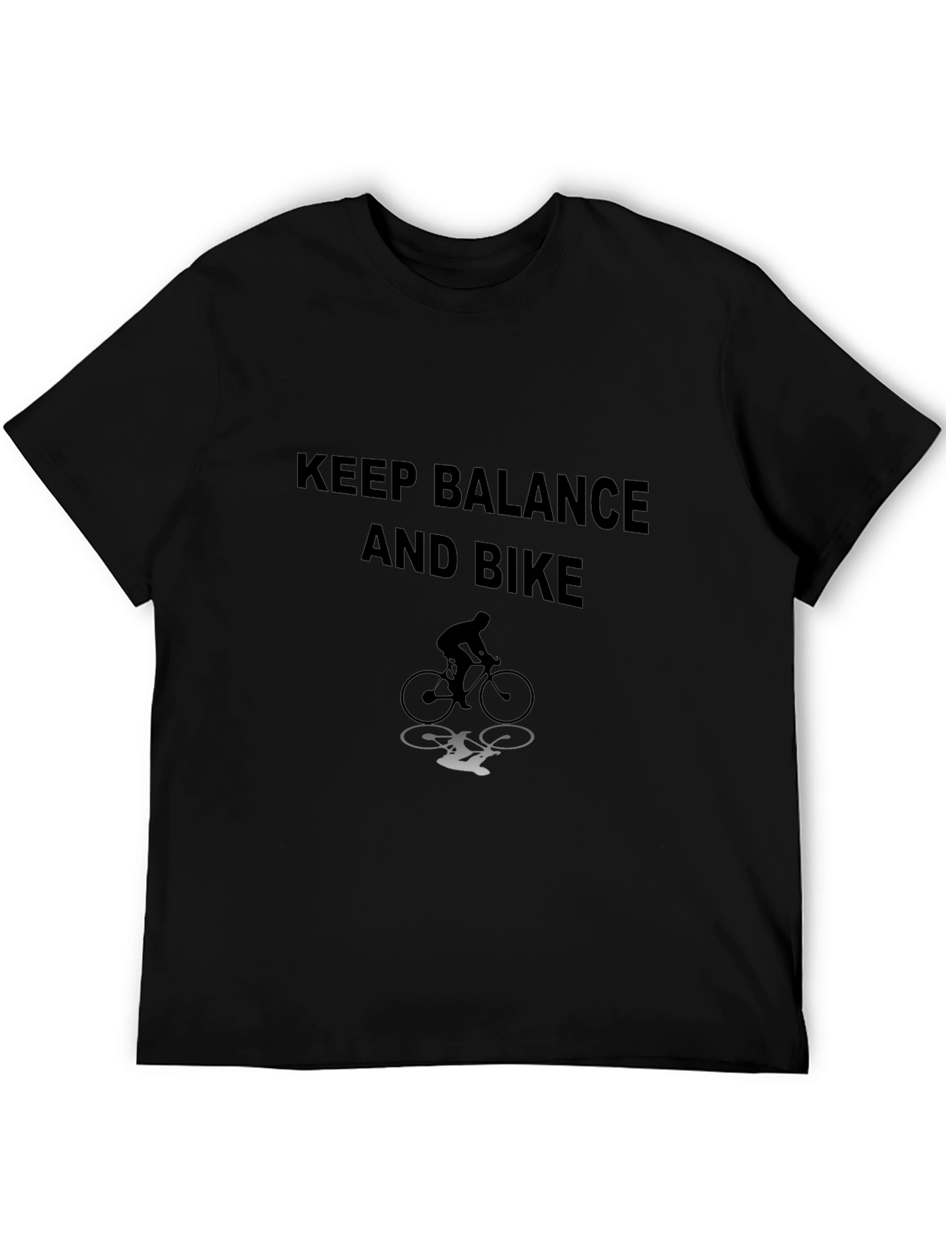 Keep Balance and Bike Graphic Tee
