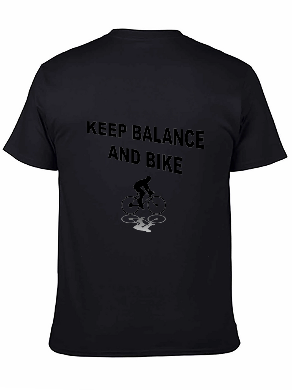 Keep Balance and Bike Graphic Tee