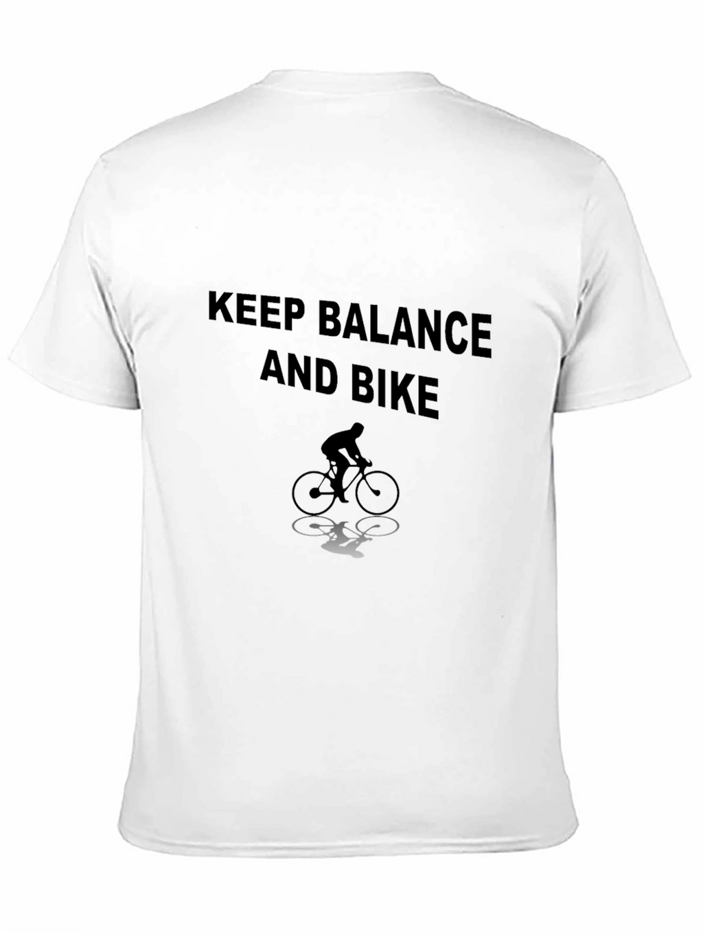 Keep Balance and Bike Graphic Tee