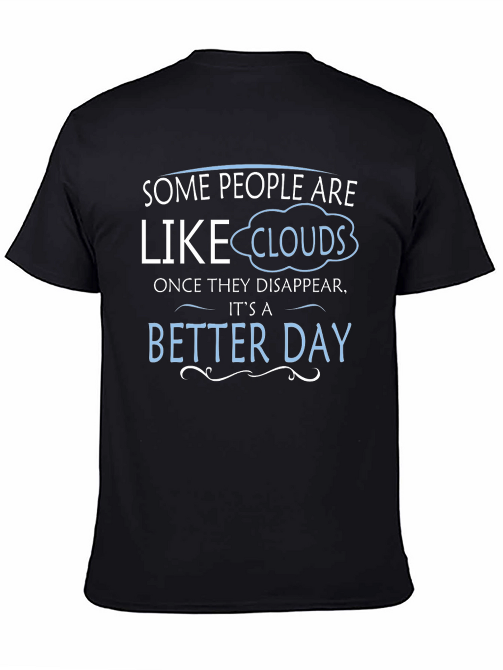 Funny Clouds Graphic T-Shirt