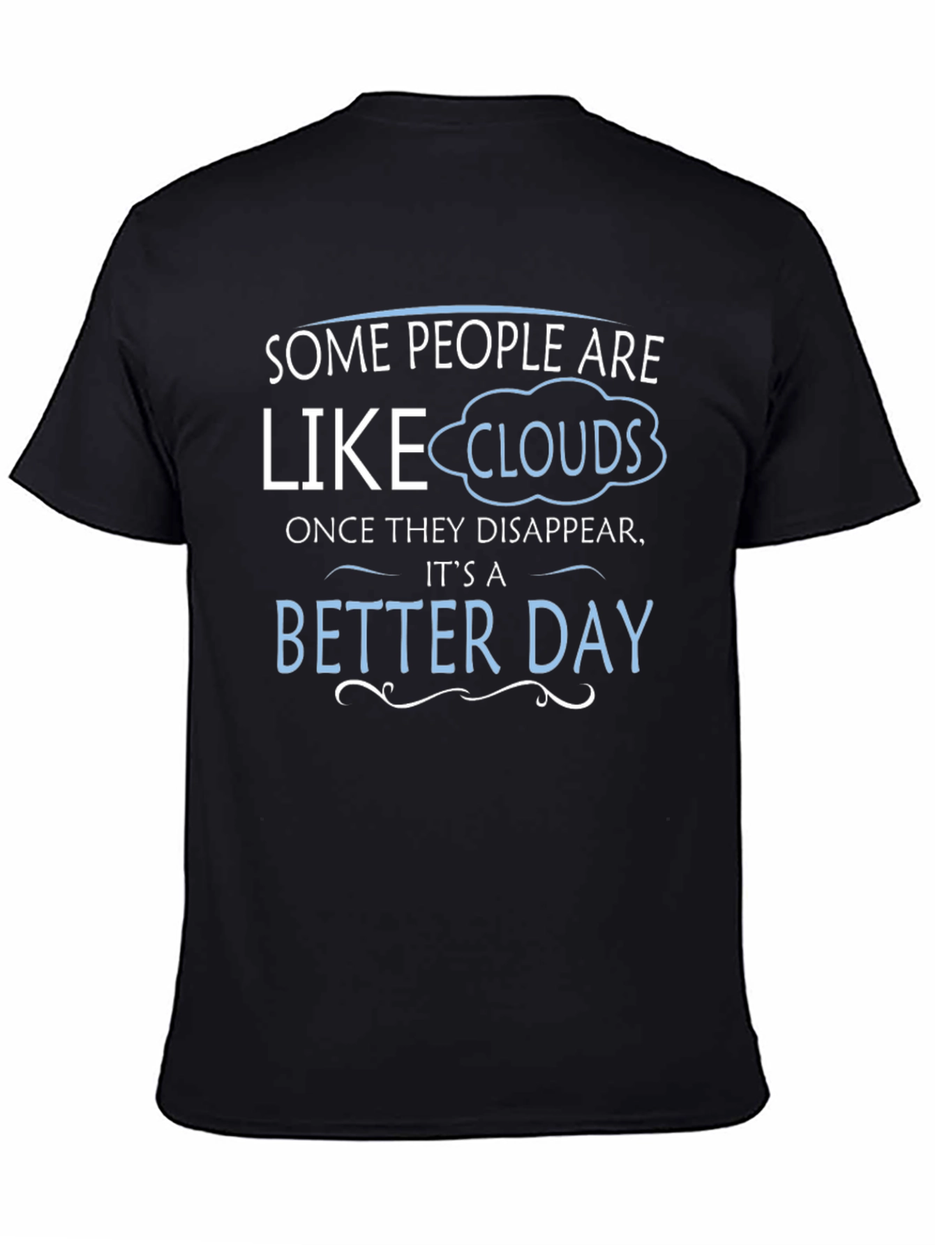 Funny Clouds Graphic T-Shirt