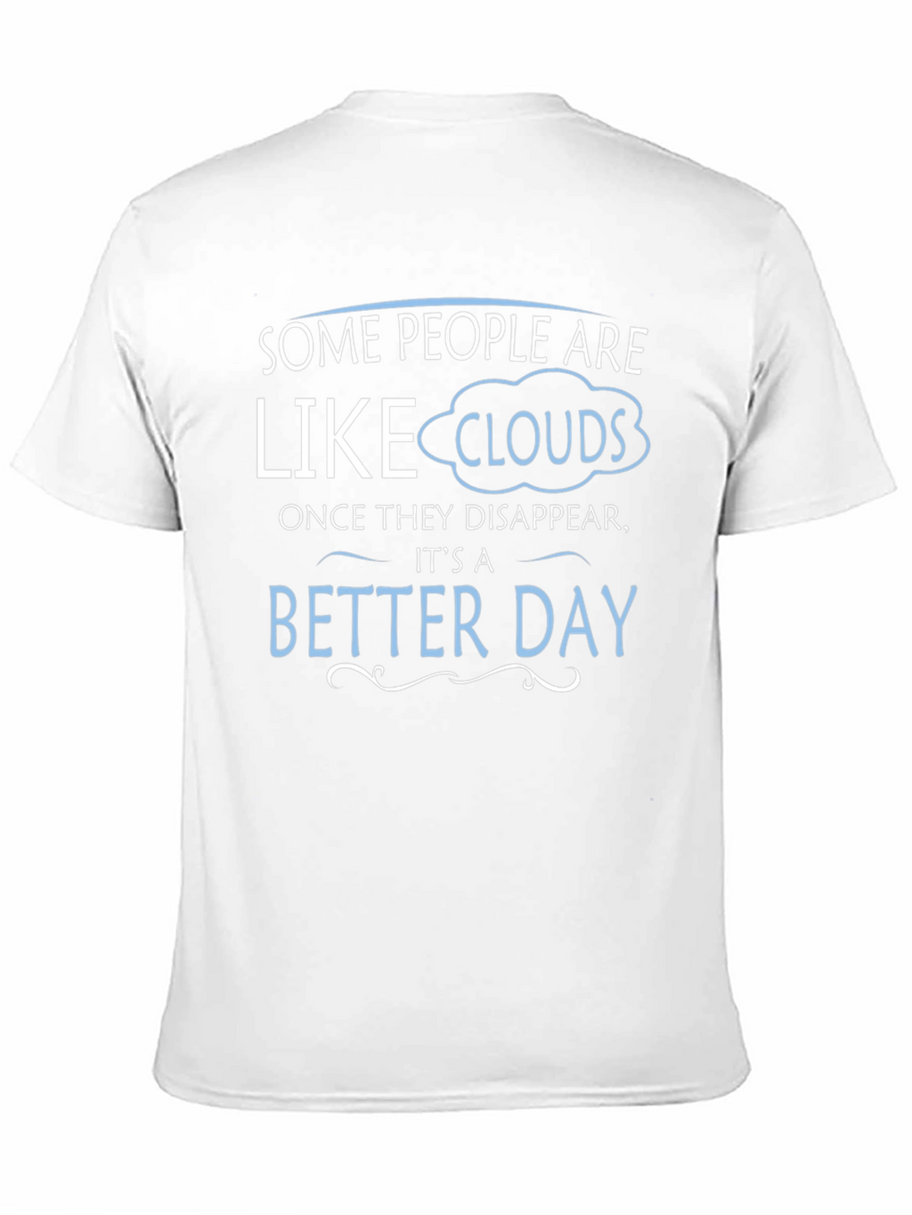Funny Clouds Graphic T-Shirt