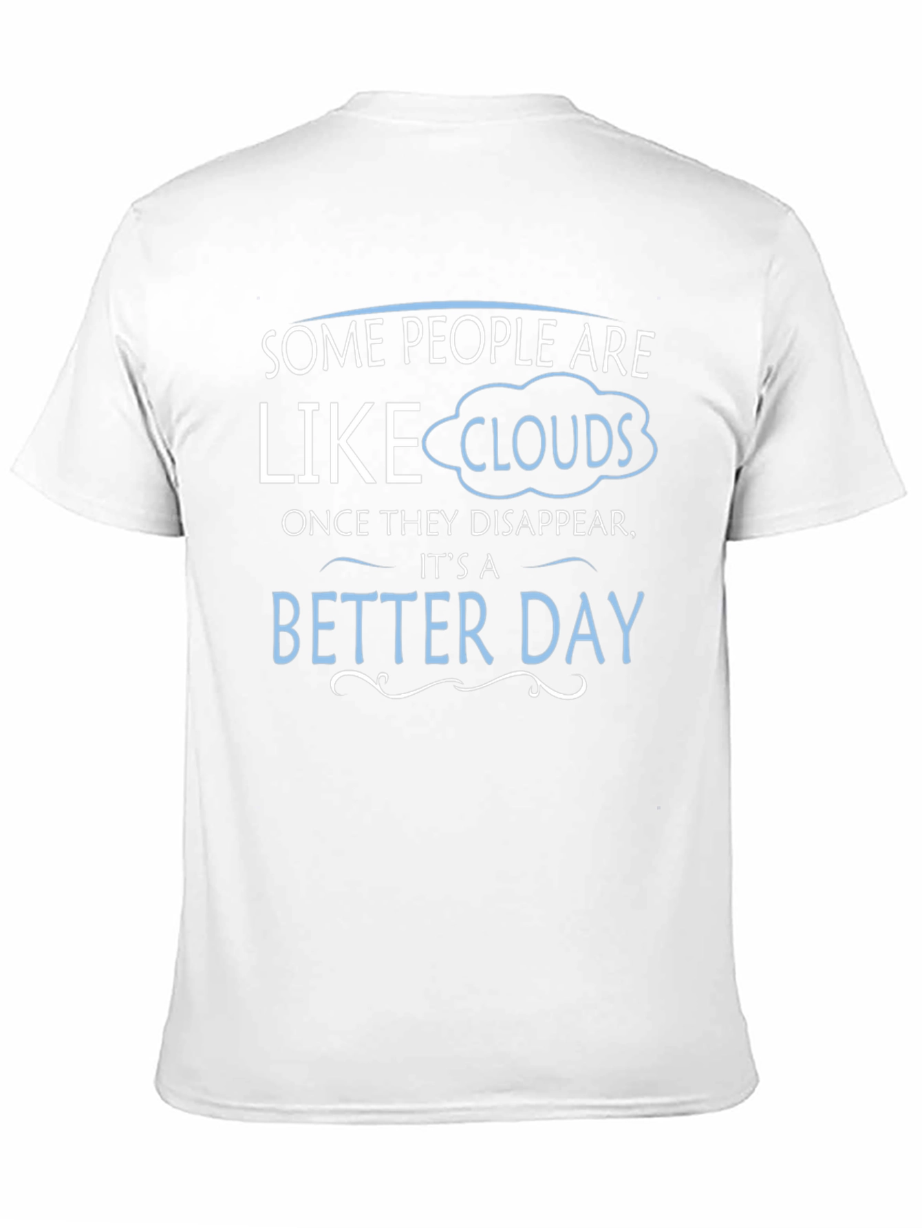Funny Clouds Graphic T-Shirt