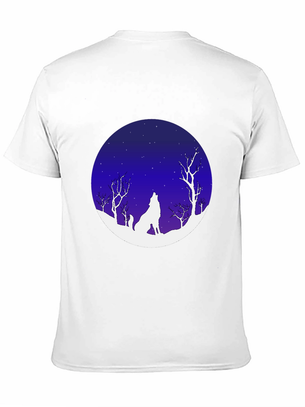Wolf Moon Night Graphic Tee