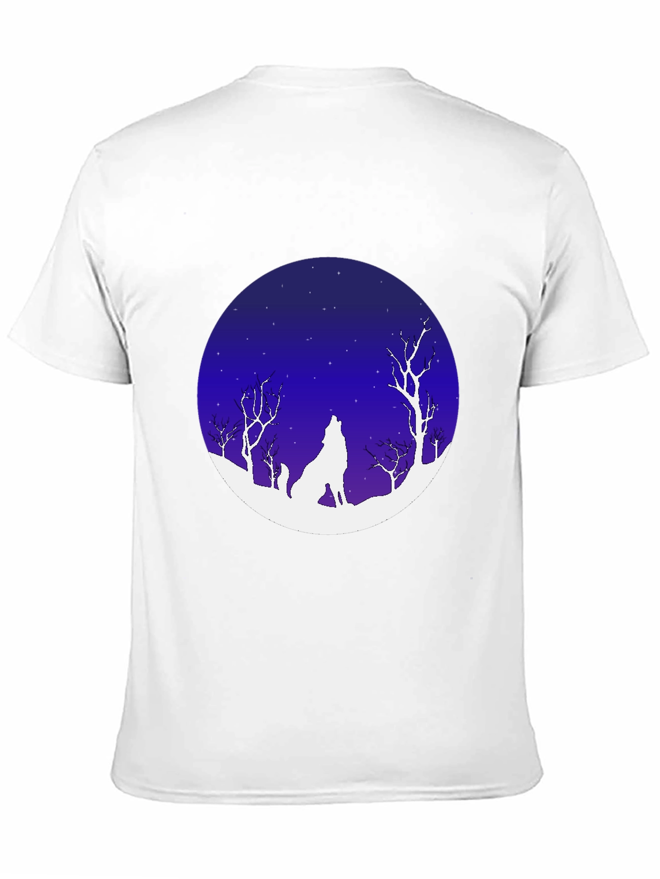 Wolf Moon Night Graphic Tee