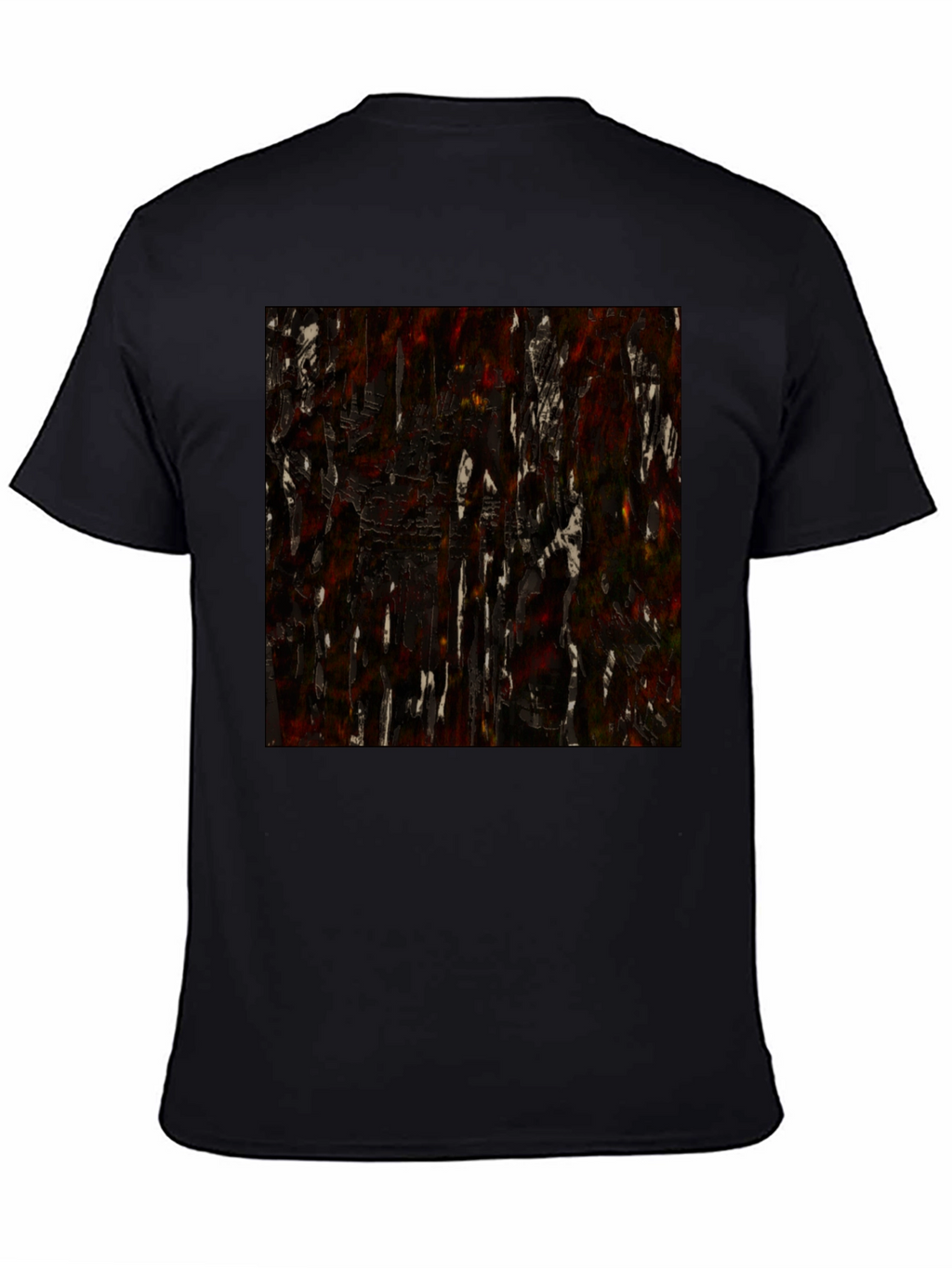 Textured Abstract Art Graphic Tee