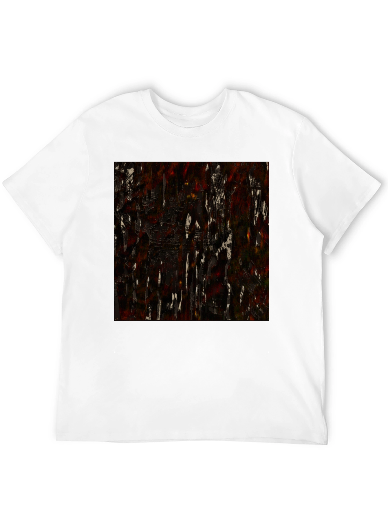 Textured Abstract Art Graphic Tee