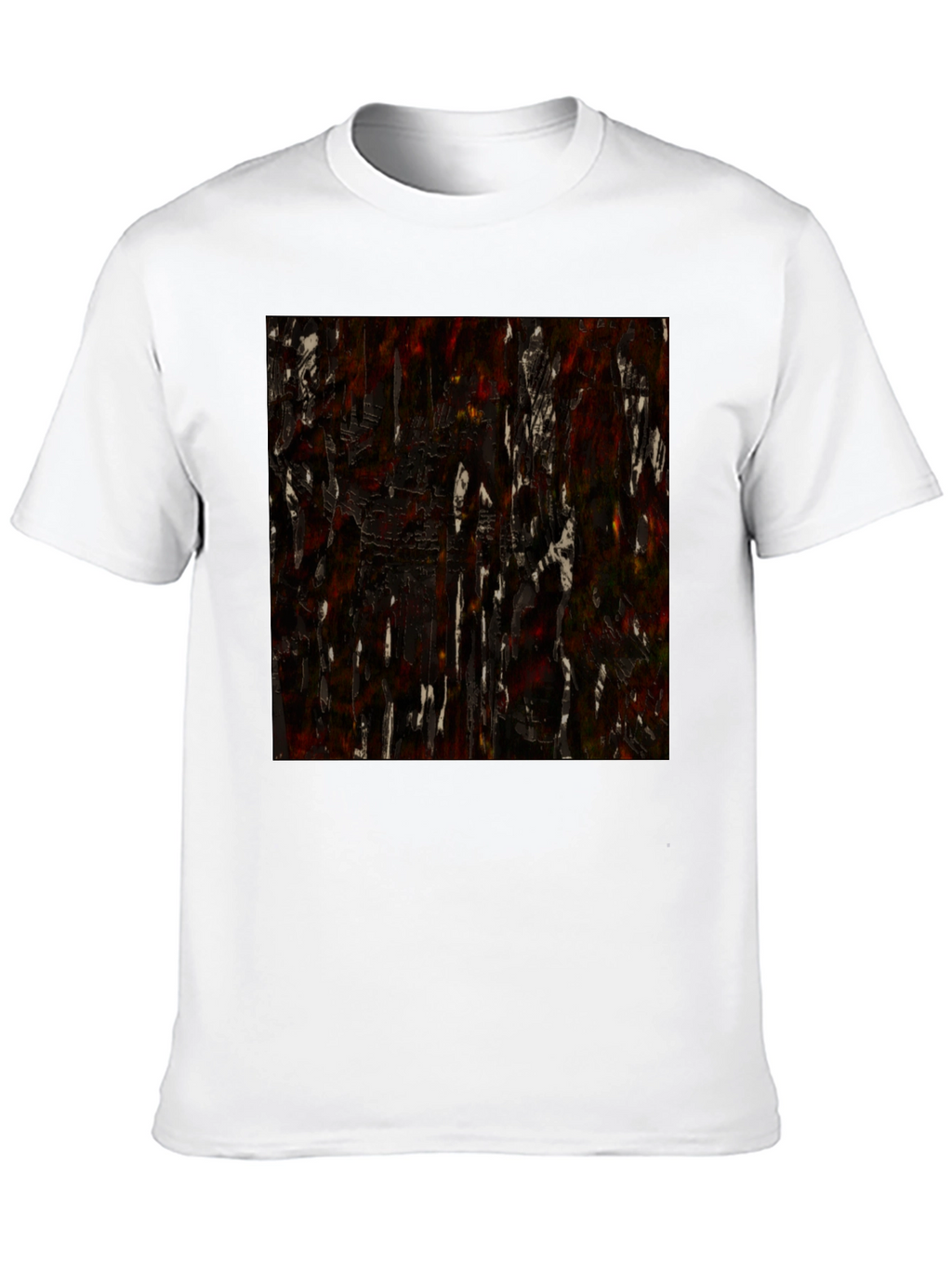 Textured Abstract Art Graphic Tee