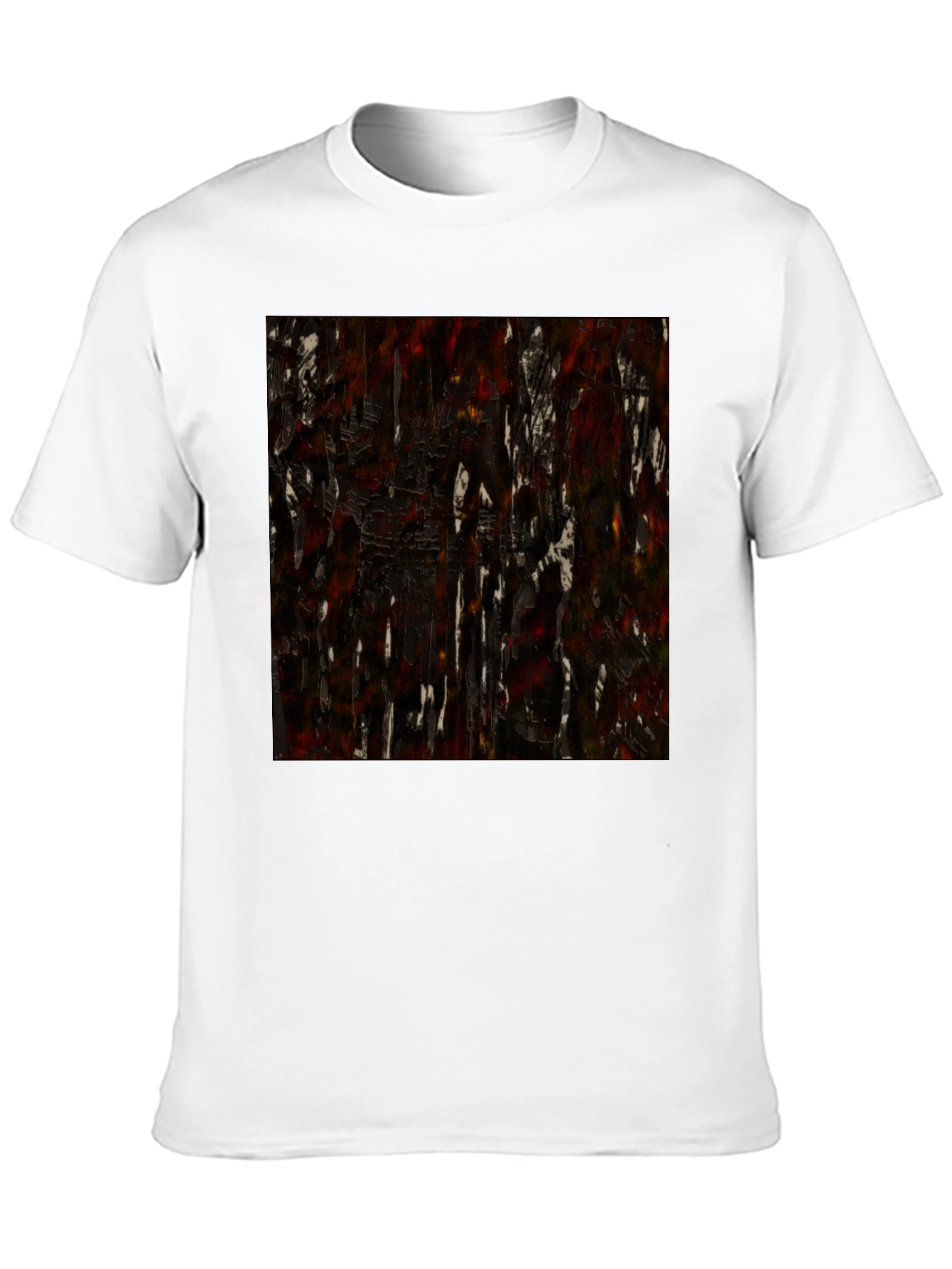 Textured Abstract Art Graphic Tee