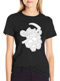 Grim Reaper Cat Souls T-Shirt