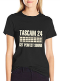 TASCAM 24 Get Perfect Sound Graphic Tee