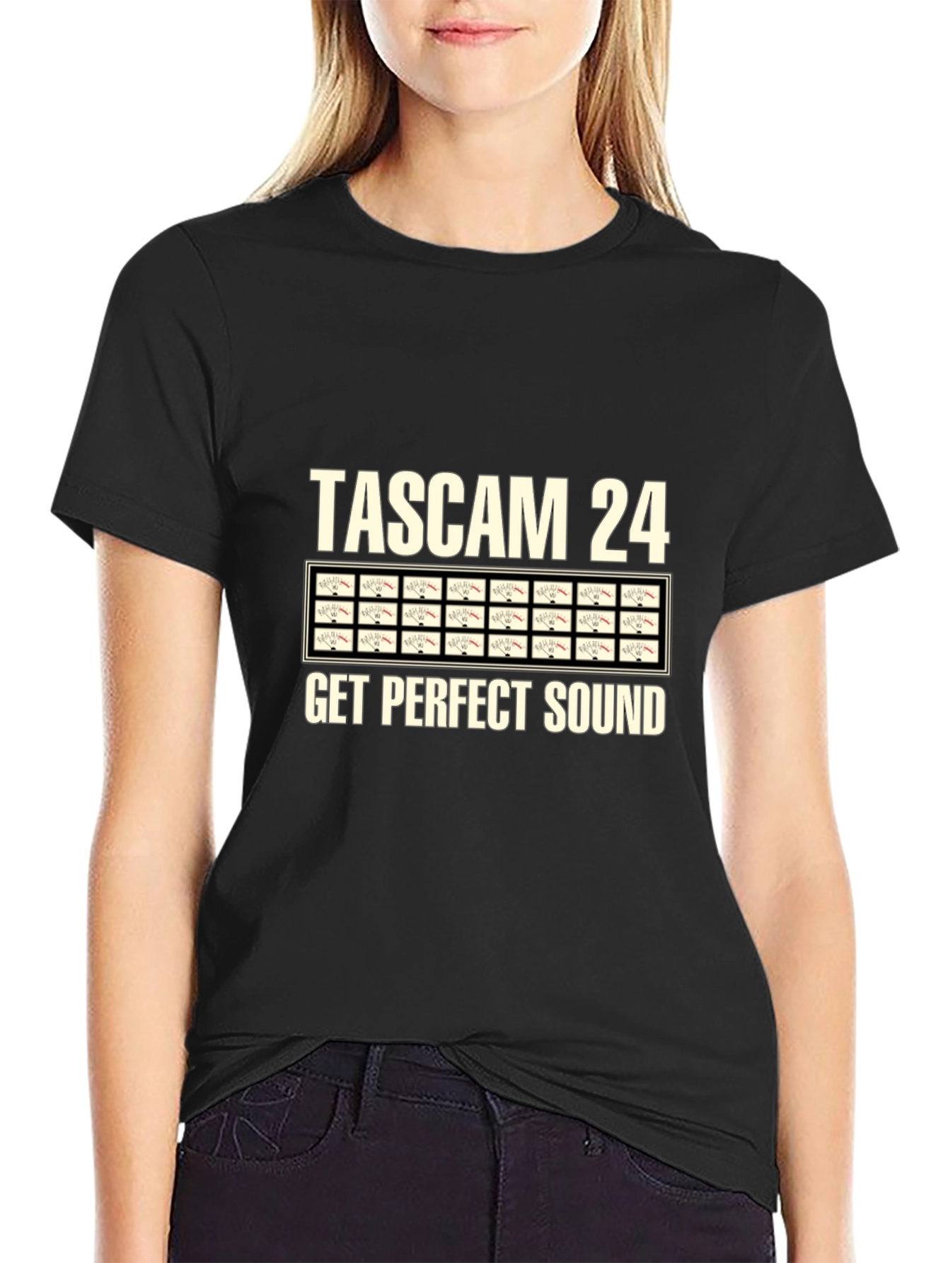 TASCAM 24 Get Perfect Sound Graphic Tee