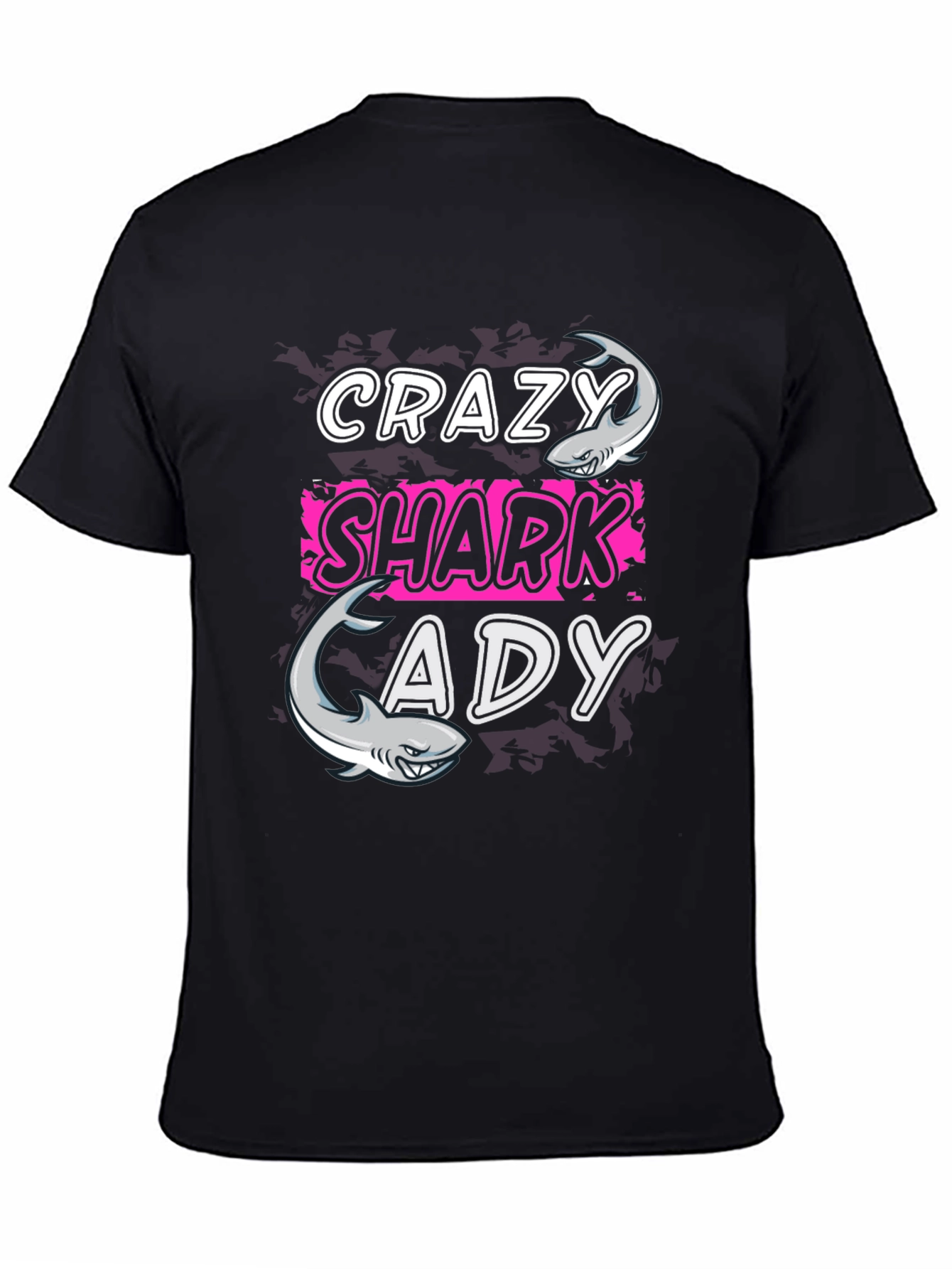 Crazy Shark Lady T-Shirt - Funny Shark Lover Tee