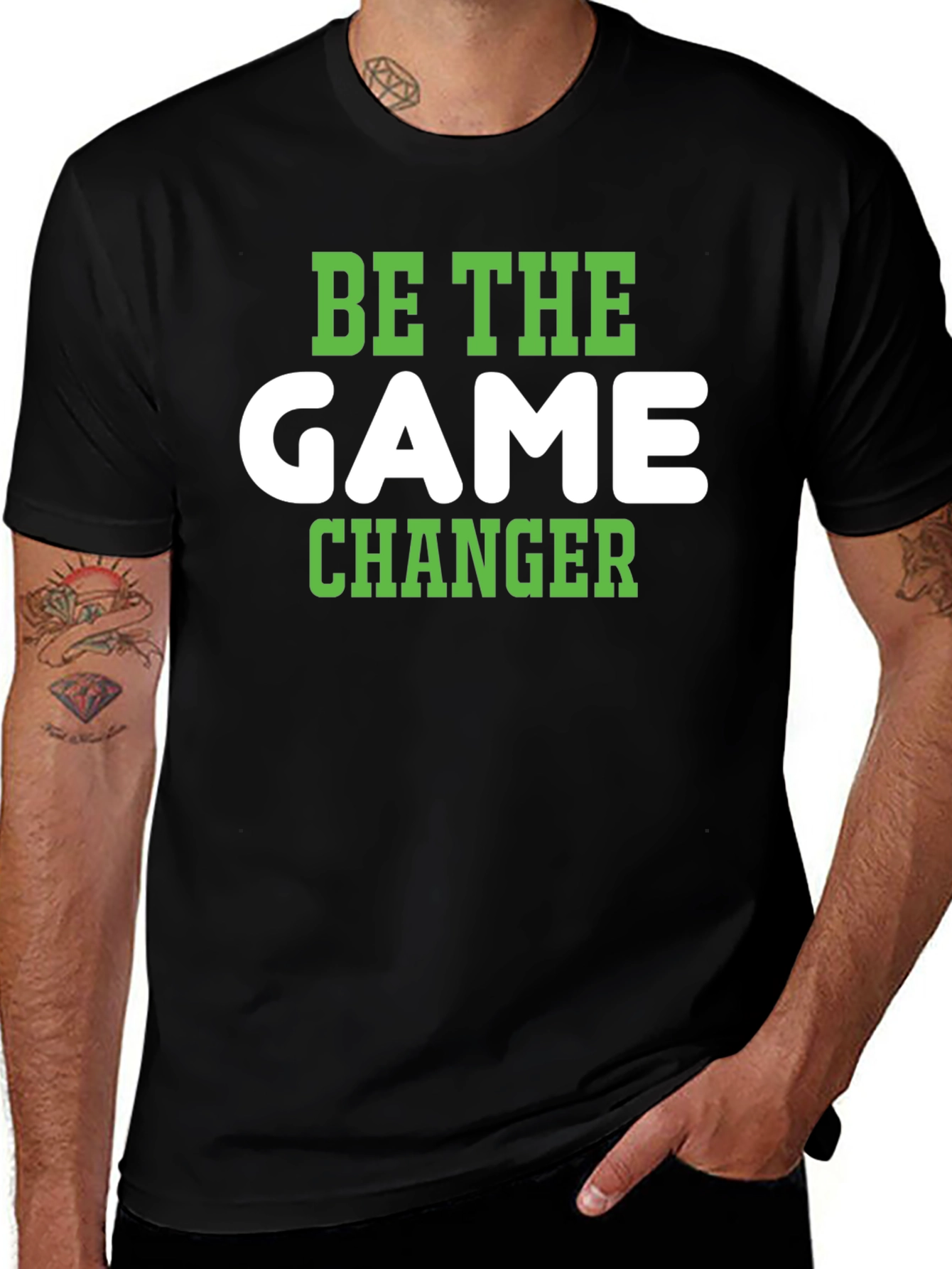 Be The Game Changer T-Shirt - Stylish & Motivational