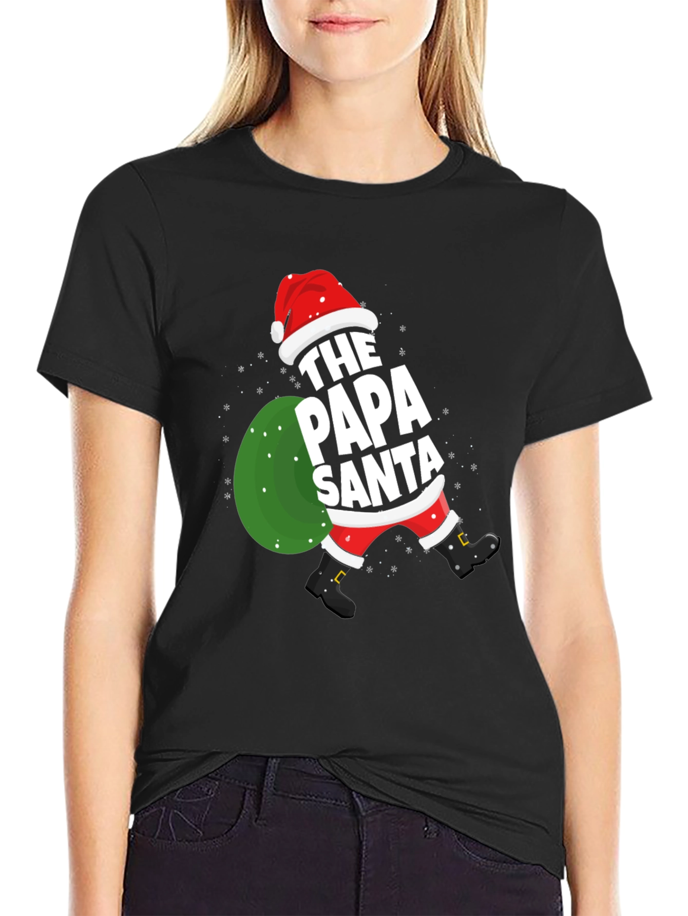 The Papa Santa Holiday T-Shirt