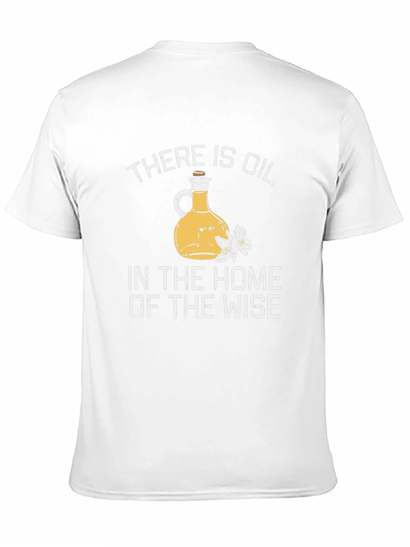 Wise Home Oil Bottle Graphic T-Shirt