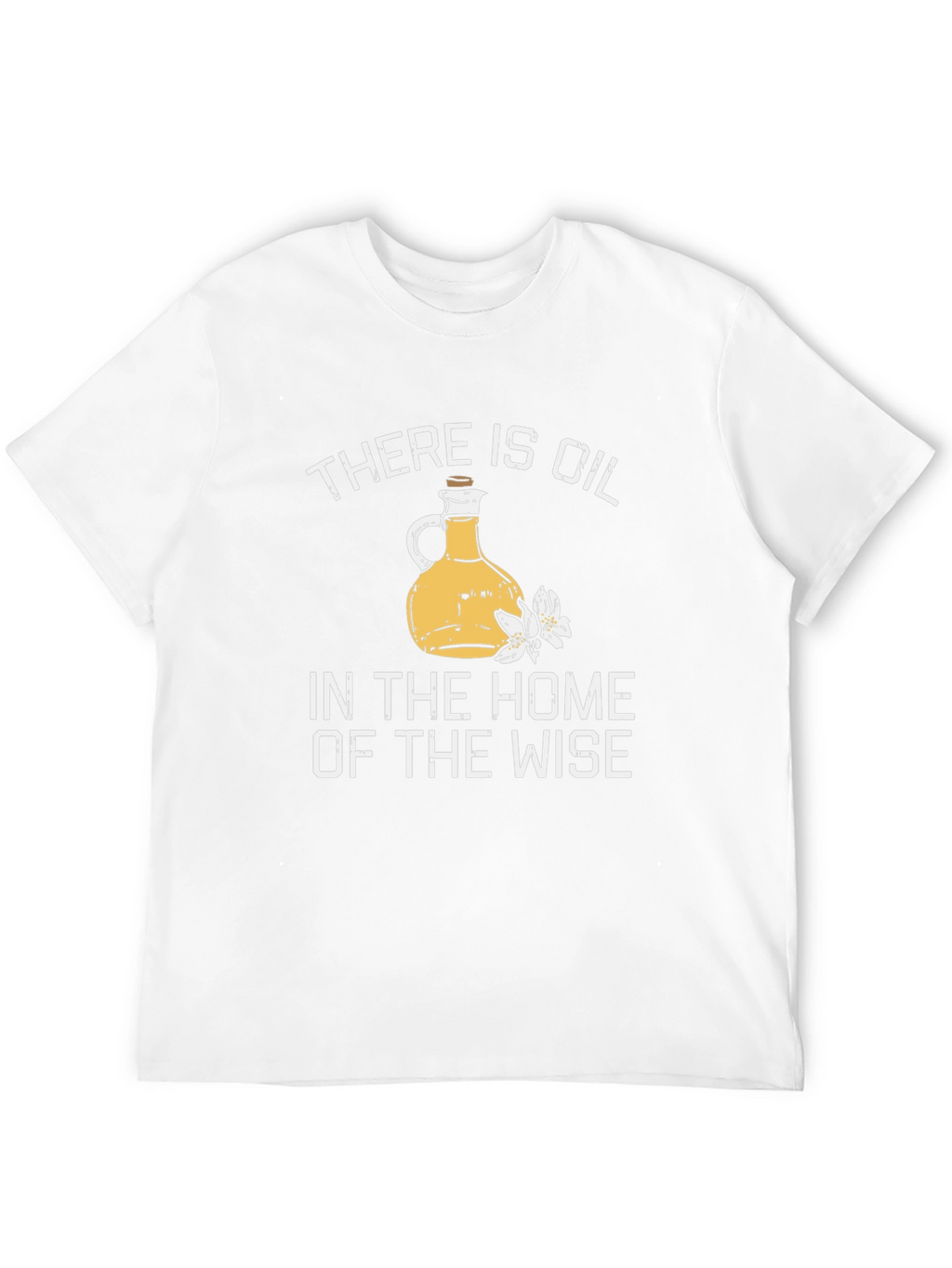 Wise Home Oil Bottle Graphic T-Shirt