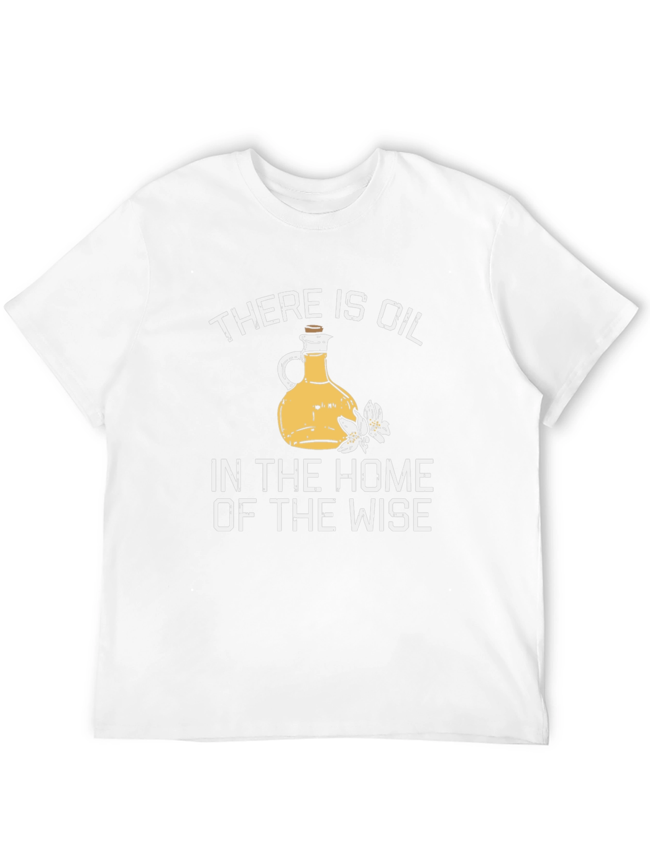 Wise Home Oil Bottle Graphic T-Shirt