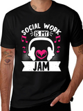 Social Work Is My Jam T-Shirt