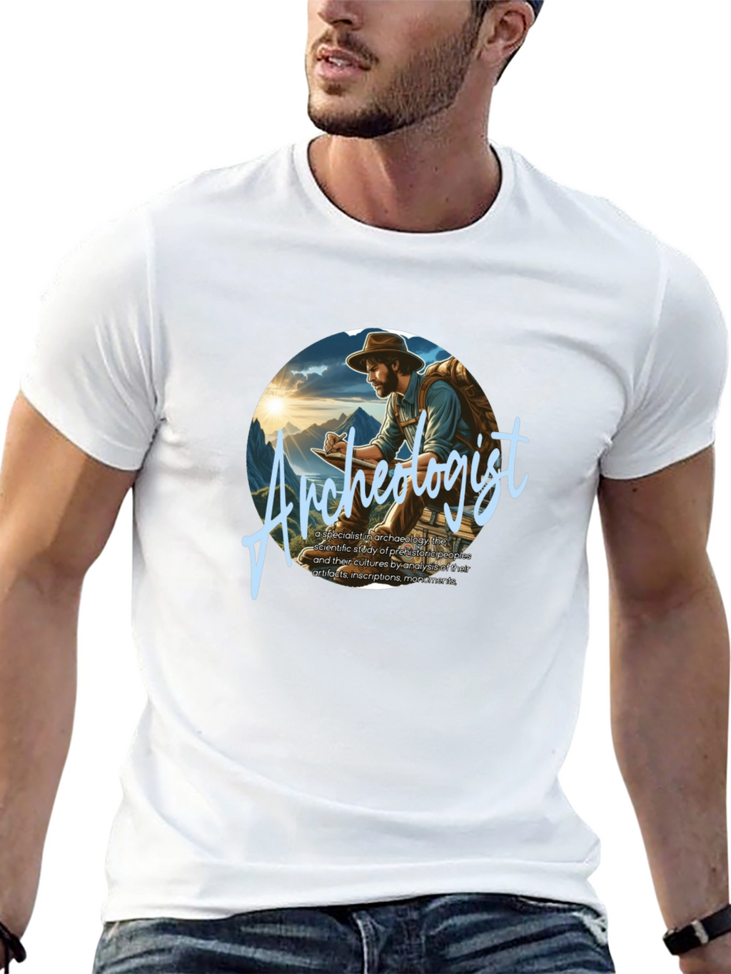 Archeologist T-Shirt - Adventure Awaits