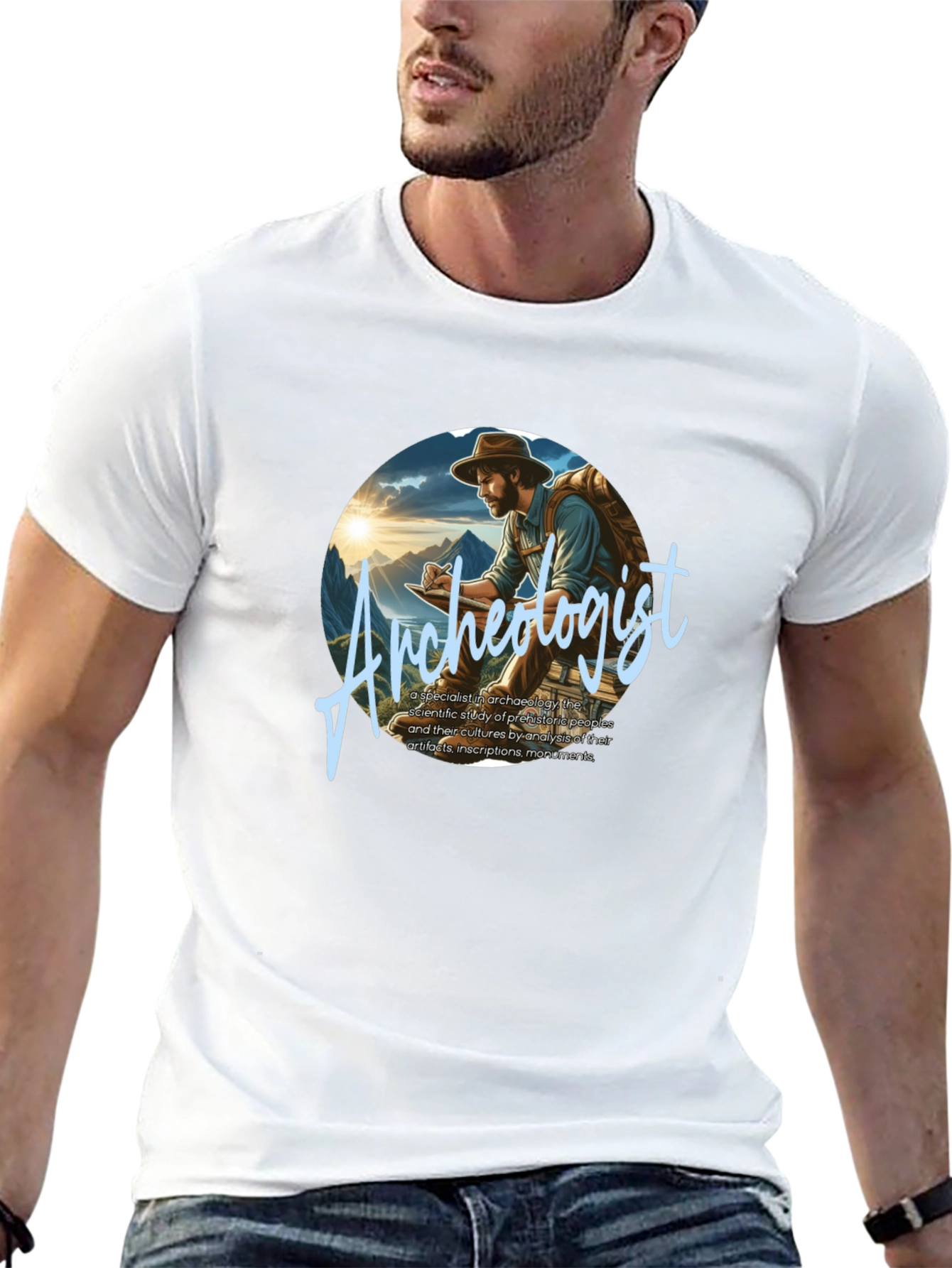 Archeologist T-Shirt - Adventure Awaits