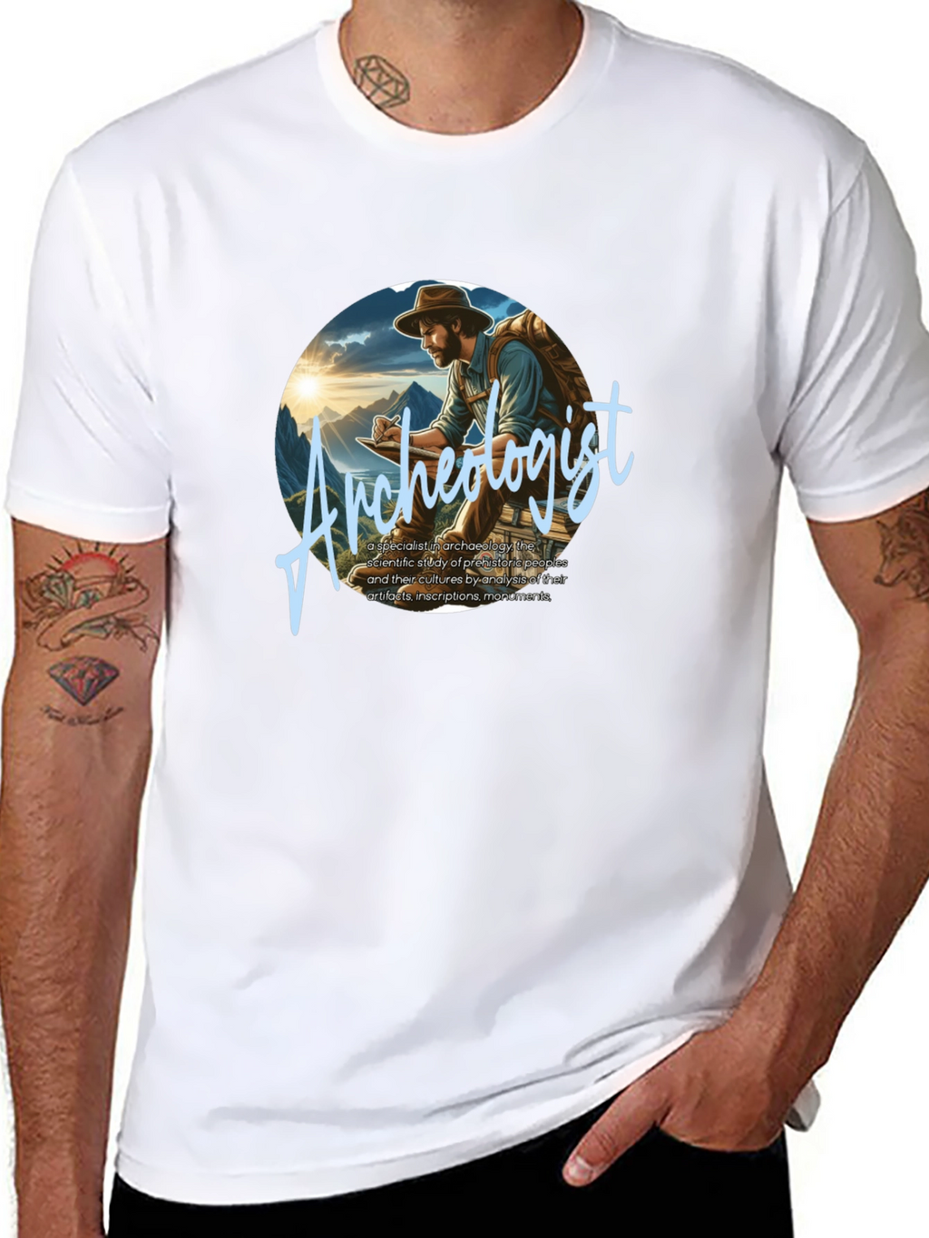 Archeologist T-Shirt - Adventure Awaits