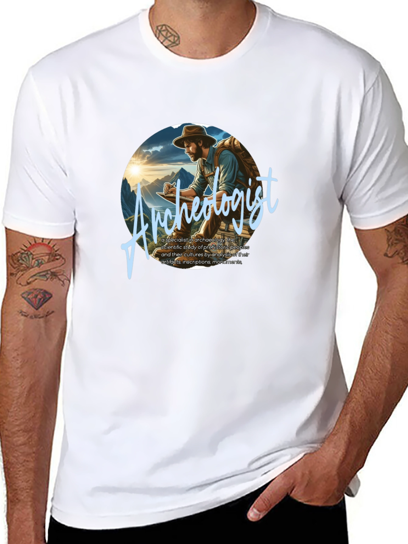 Archeologist T-Shirt - Adventure Awaits