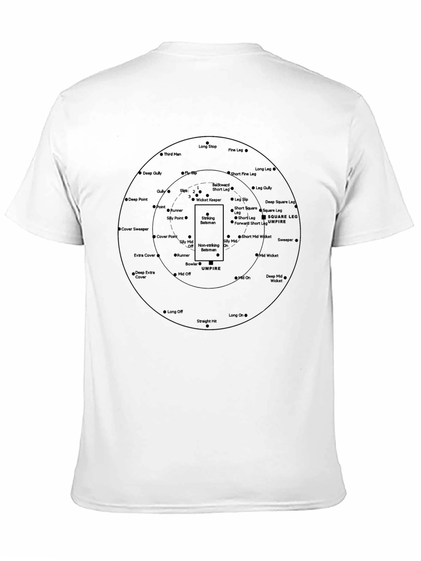 Cricket Field T-Shirt - Unique Sport Fan Tee