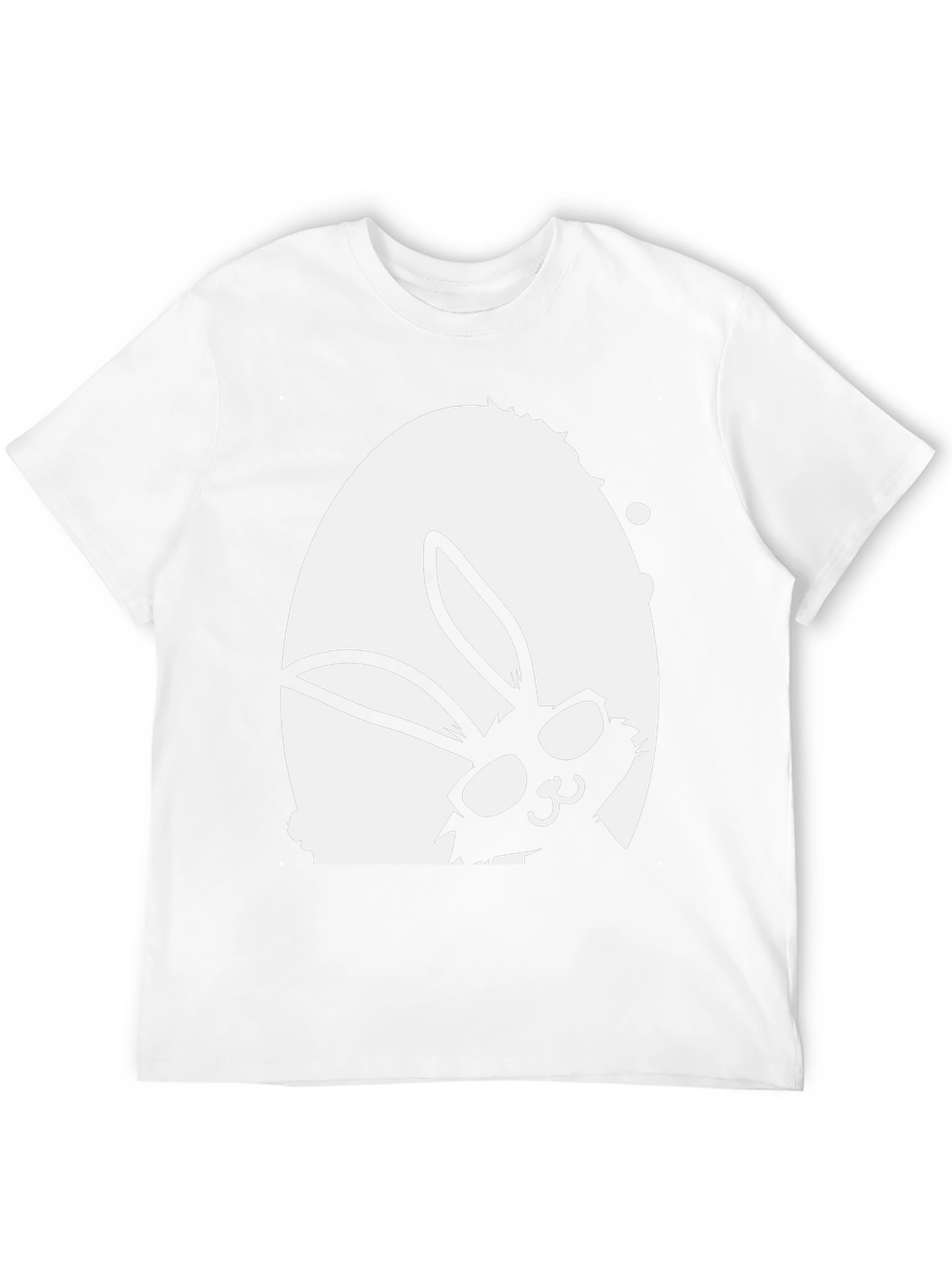 Easter Bunny Egg Black T-Shirt